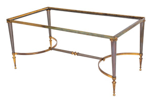Maison Jansen Style Brass Coffee Table (9781137473843)