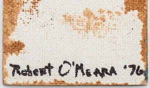 Robert O'Meara Miniature Cityscape Oil on Board (9744994042163)