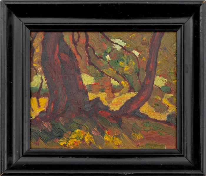 Robert O'Meara Miniature Landscape Oil on Board