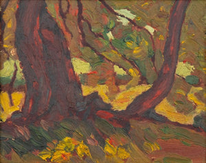 Robert O'Meara Miniature Landscape Oil on Board (9744996499763)