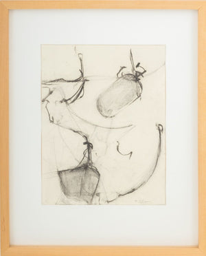 Robert O'Meara Abstract Compositions Charcoal, 2 (9887782207795)
