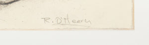 Robert O'Meara Abstract Compositions Charcoal, 2 (9887782207795)