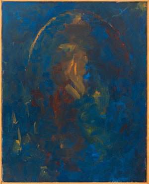 Robert O'Meara Abstract Composition in Blue Oil (9887784239411)
