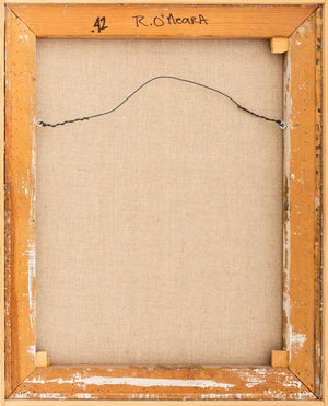 Robert O'Meara Abstract Composition in Blue Oil (9887784239411)