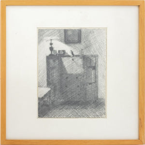 Robert O'Meara House Scenes Graphite Sketches, 3 (9887787483443)