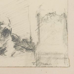 Robert O'Meara House Scenes Graphite Sketches, 3 (9887787483443)