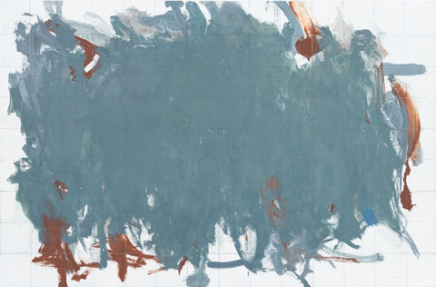 Robert O'Meara Abstract and Grid Composition Oil