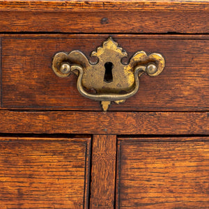 Georgian Style Oak Lowboy (9742199488819)