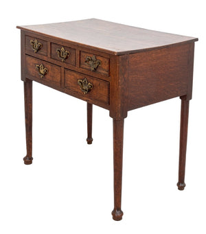 Georgian Style Oak Lowboy (9742199488819)