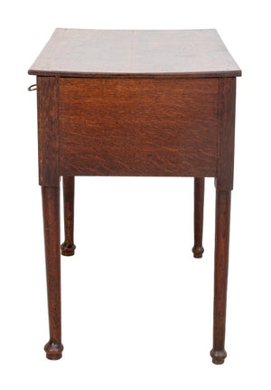 Georgian Style Oak Lowboy (9742199488819)