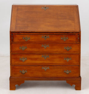 American Maple Slant Front Desk, Late 18th C. (9801139323187)