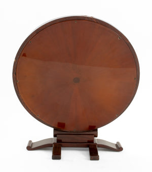Victorian Style Mahogany Circular Table-Top Mirror (9742197588275)