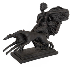 Gabriel Bernal Woman and Hounds Metal Scupture (9742199030067)