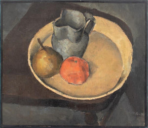 William Wetzel Still Life with Pear Oil on Canvas (9745061937459)