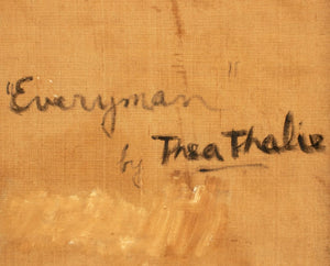 Thea Thalie "Everyman" Oil on Canvas (9816472092979)