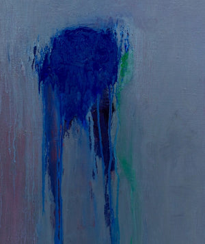Robert O'Meara Abstract Composition in Blue Oil (9888057786675)