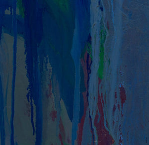 Robert O'Meara Abstract Composition in Blue Oil (9888057786675)