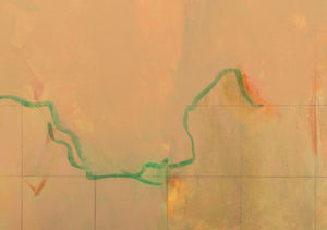 Robert O'Meara Abstract Composition in Tan Oil (9888060735795)