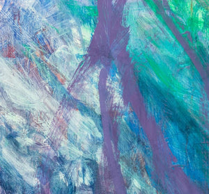 Robert O'Meara Abstract Composition Triptych Oil (9745131274547)