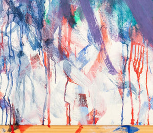 Robert O'Meara Abstract Composition Triptych Oil (9745131274547)