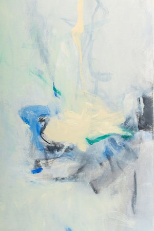 Robert O'Meara Abstract Composition in Blue Oil (9745150116147)