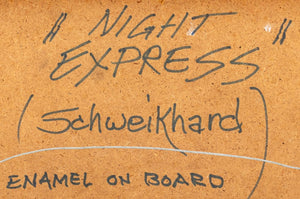 John Schweikhard "Night Express" Gouache (9781178368307)