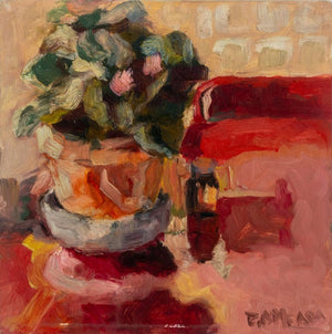 Robert O'Meara Still Life of Flowers Oil on Board (9768323612979)