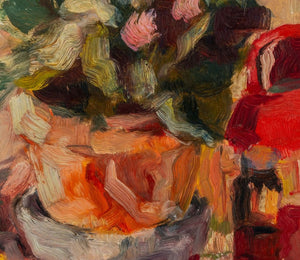Robert O'Meara Still Life of Flowers Oil on Board (9768323612979)