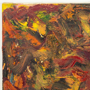 Andy Miller Abstract Composition Oil on Canvas (9741493600563)
