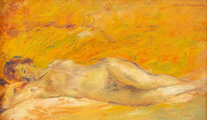 Gusztav Magyar-Mannheimer Reclining Nude Oil (9781357478195)