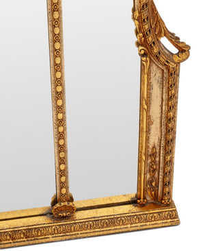 Louis XVI Style Giltwood Mantel Mirror (9742194606387)
