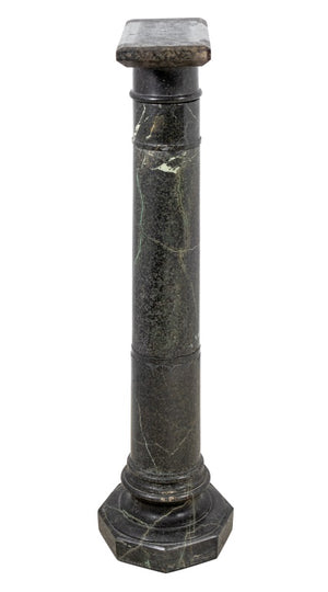 Victorian Green Serpentine Pedestal (9742199619891)