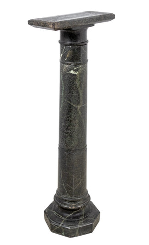 Victorian Green Serpentine Pedestal (9742199619891)