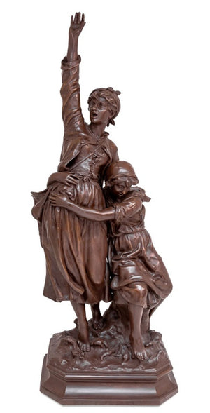 Marcel Debut "La Crie" Patinated Bronze (9802986750259)