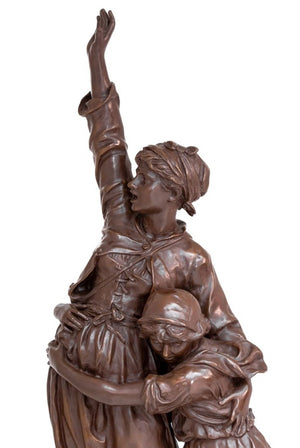 Marcel Debut "La Crie" Patinated Bronze (9802986750259)