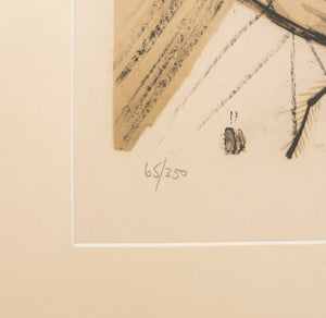Salvador Dali Headless Man and Fly Lithograph (9805521912115)