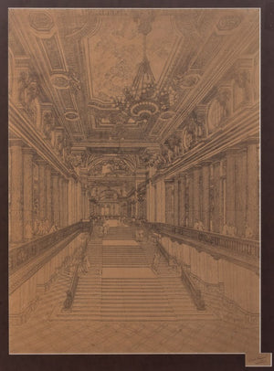 Emile Benard Beaux Arts Architectural Rendering (9800927871283)