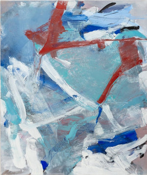 Robert O'Meara Abstract Composition Oil on Canvas (9745196679475)