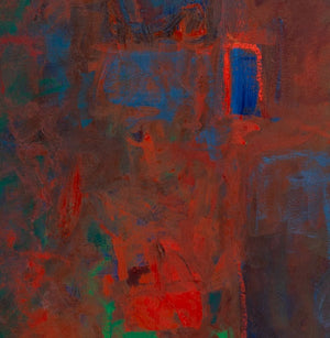 Robert O'Meara Abstract Composition Oil on Canvas (9756507570483)