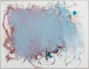 Robert O'Meara  Abstract Composition in Blue Oil (9745204609331)