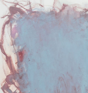 Robert O'Meara  Abstract Composition in Blue Oil (9745204609331)