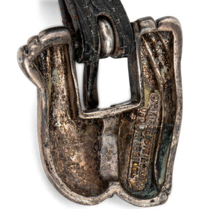 B. Keisselstein Cord Sterling Silver Belt Buckle (9742198604083)