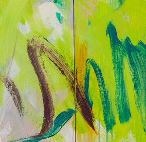 Robert O'Meara Abstract Composition Triptych Oil (9790591369523)