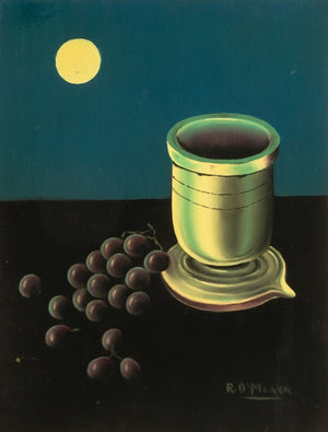 Robert O'Meara Surreal Still Life Oil on Board (9891347333427)