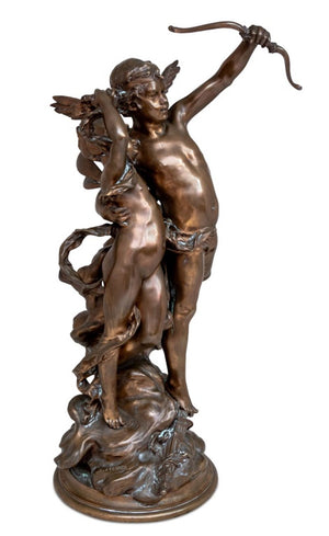 Leopold Steiner "Cupid and Psyche" Bronze (9802993893683)