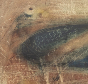 Reginald Weston Abstraction Mixed Media, 1950 (9825391673651)