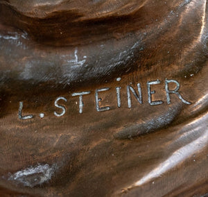 Leopold Steiner "Cupid and Psyche" Bronze (9802993893683)