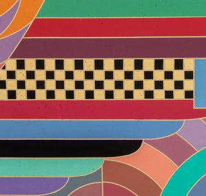 Lindert Steegen Style Geometric Acrylic on Canvas (9745334698291)