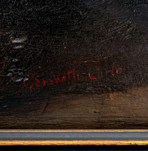 After Achille Leonardi "Beatrice ..." Oil on Panel (9783017996595)
