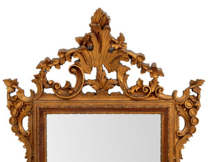 Baroque Style Gilt Composition Mirror (9742194671923)
